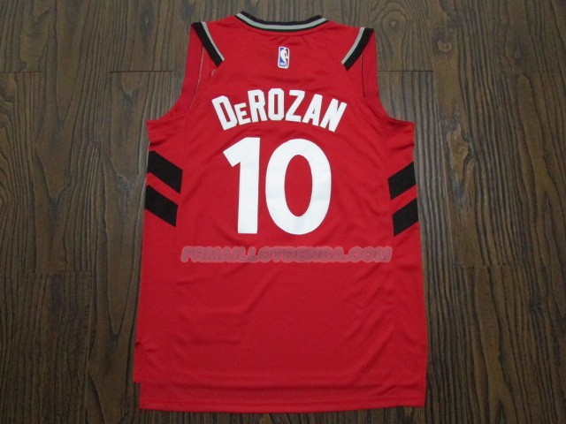 Maillot Basket Authentique Toronto Raptors DeRozan 2017-18 10 Rouge